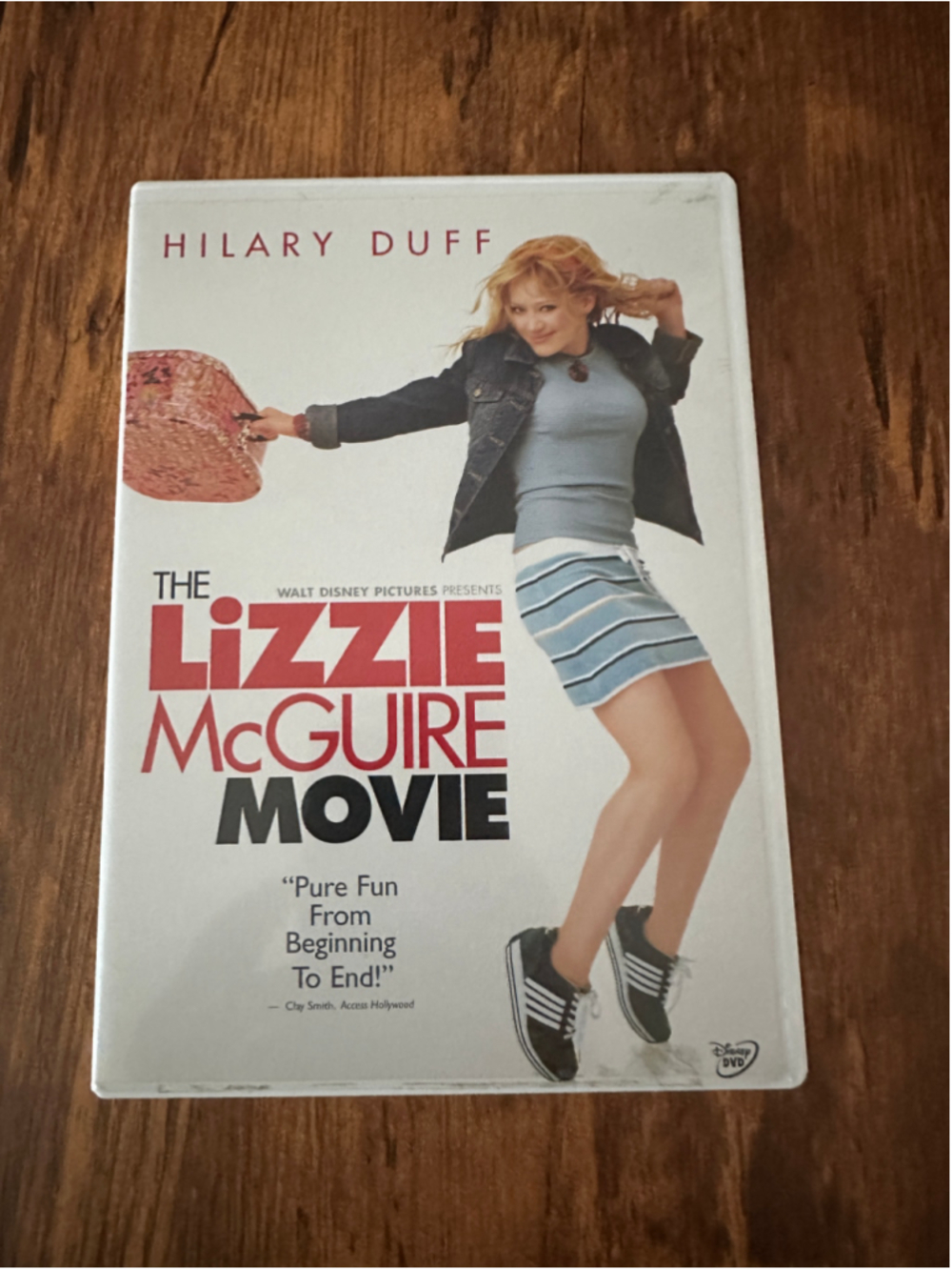 The Lizzie McGuire Movie DVD Disney Hilary Duff 2003 Widescreen Y2K